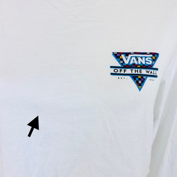 Vans Particulate Long Sleeve Crop Tee - Picture 5 of 12